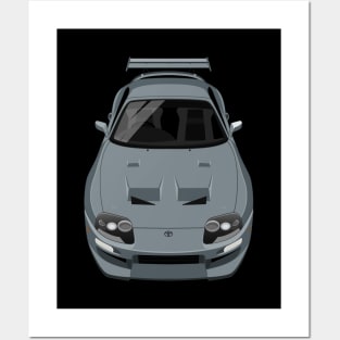 Supra GT MK3 3rd gen 1JZ Body Kit - Grey Posters and Art